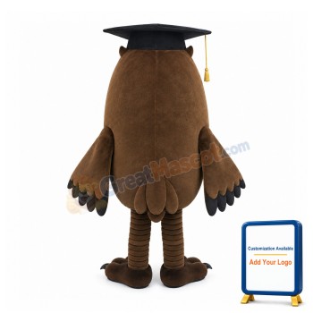 College Erudite Owl Mascot Costume