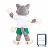 Lovely Grey & White Cat Mascot Costume