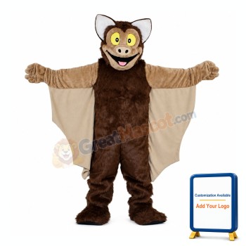 Friendly Bat Mascot Costume