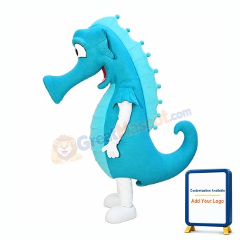 Hippocampus Mascot Costume