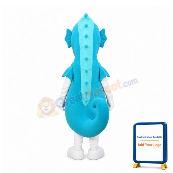 Hippocampus Mascot Costume