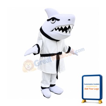 School Shark Mascot Costume