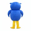 Super Lovely Blue Owl Mascot Costume