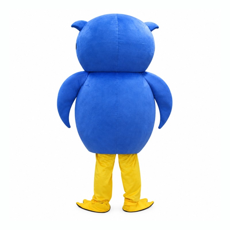 Super Lovely Blue Owl Mascot Costume