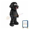 Lovely Black Dog Mascot Costume