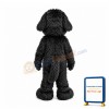 Lovely Black Dog Mascot Costume