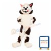 Super Lovely Black & White Cat Mascot Costume