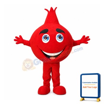 Pomegranate Mascot Costume