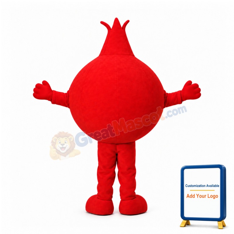 Pomegranate Mascot Costume
