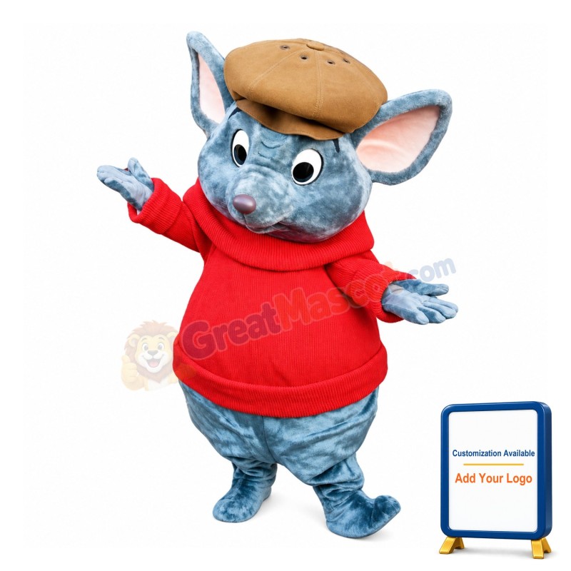 Cool Mouse Mascot Costume