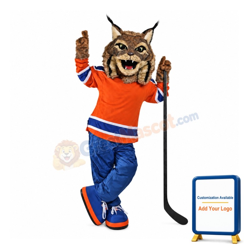 Sport Power Wildcat Mascot Costume