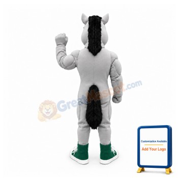 Power Muscular Horse Mascot Costume