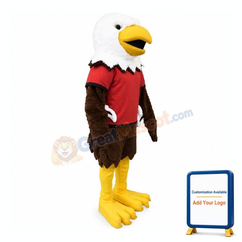 Power High School Eagle Mascot Costume