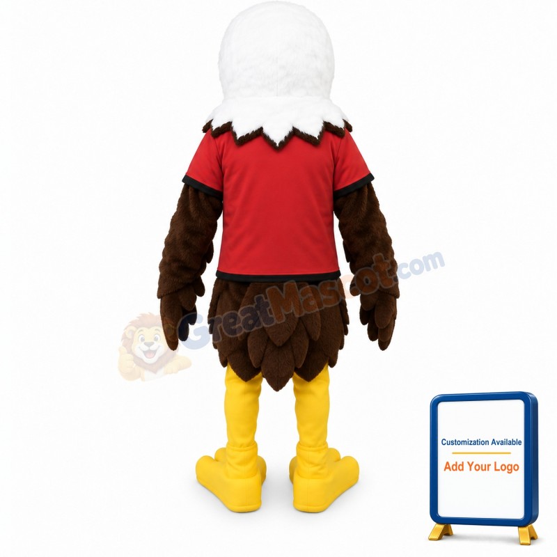 Power High School Eagle Mascot Costume