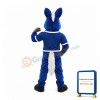 Power Fierce Blue Horse Mascot Costume