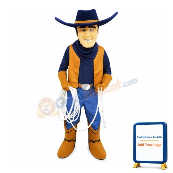 Young Cowboy Mascot Costume