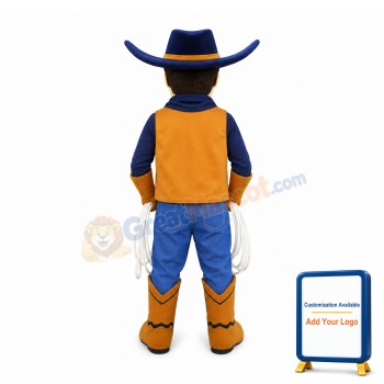 Young Cowboy Mascot Costume