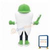 Battery Man Mascot Costume