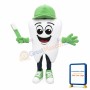 Battery Man Mascot Costume
