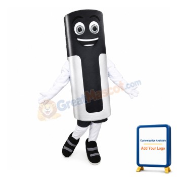 Battery Man Mascot Costume