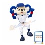 Sport College Koala Mascot Costume
