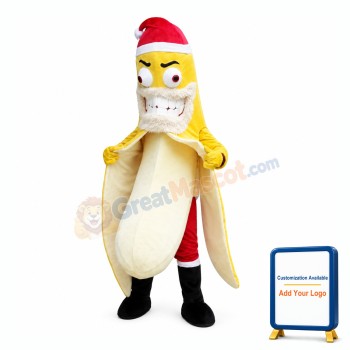 Christmas Banana Mascot Costume