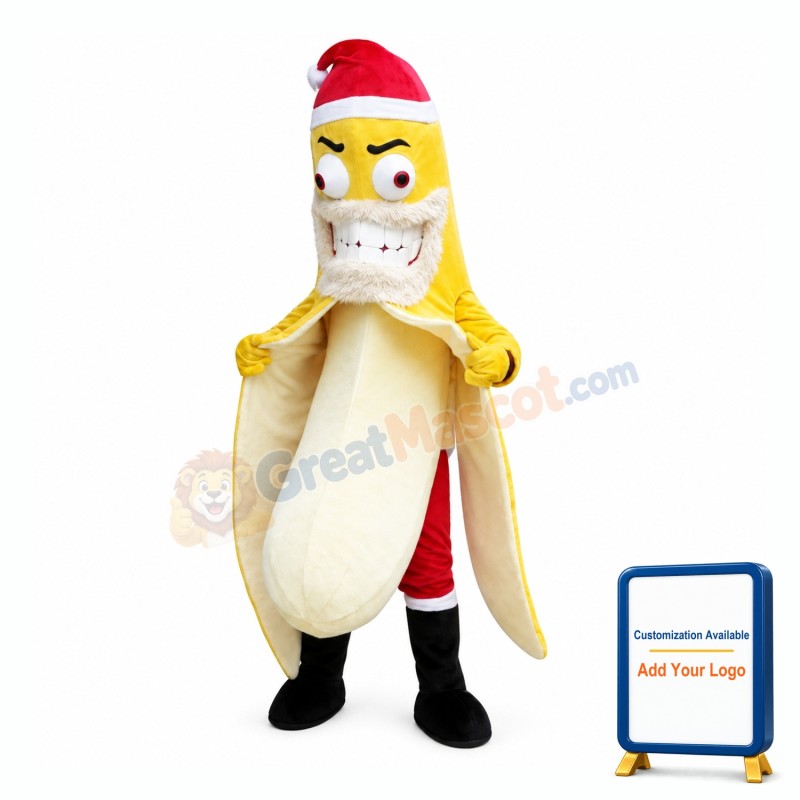 Christmas Banana Mascot Costume