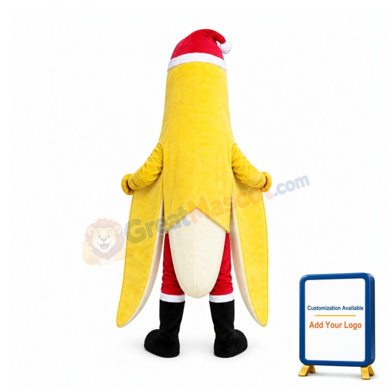 Christmas Banana Mascot Costume