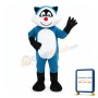 Blue Raccoon Mascot Costume