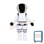 White Spaceman Mascot Costume