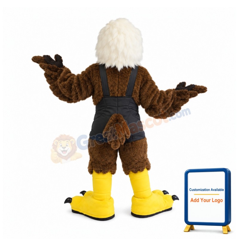 Happy Eagle Mascot Costume