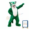 Green Tiger Mascot Costume