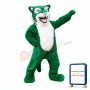 Green Tiger Mascot Costume
