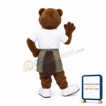 Lovely Beaver Mascot Costume