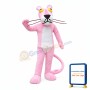 Pink Leopard Mascot Costume