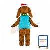 Christmas Santa Dog Mascot Costume