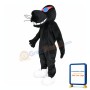 Black Lightweight Leopard Mascot Costume