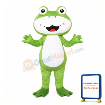 Lovely Big Frog Mascot Costume