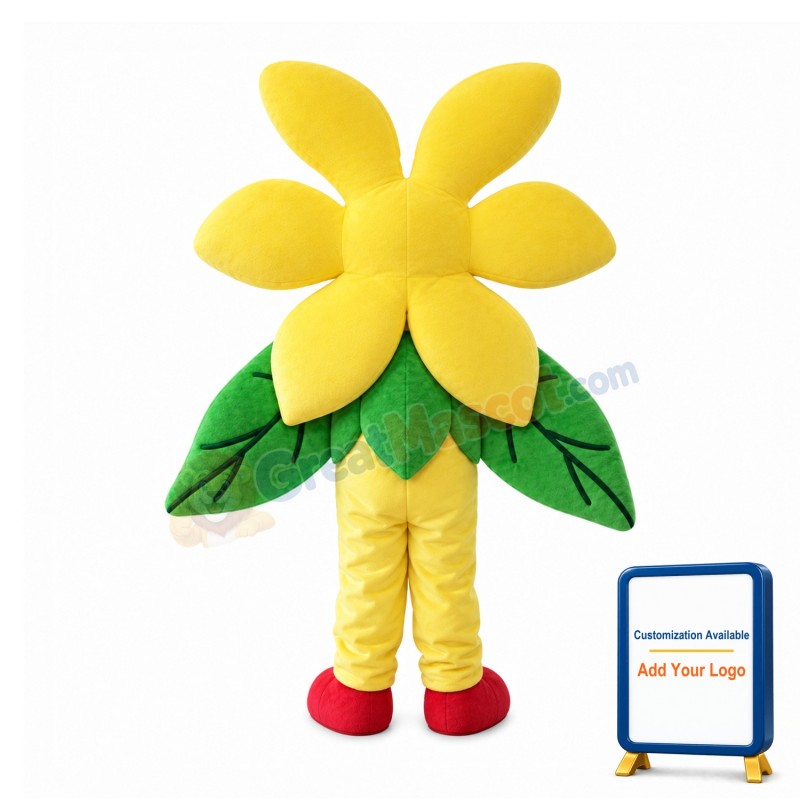 Flower Moving Mascot Costume