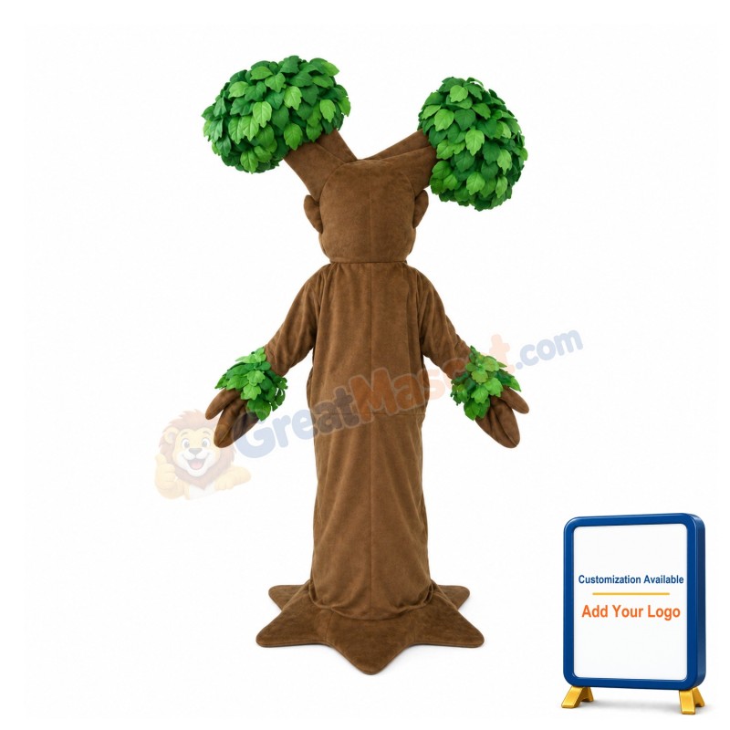 Tree Plant Mascot Costume