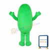 Happy Green Bean Mascot Costume