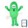 Happy Green Bean Mascot Costume