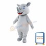 Happy Rhinoceros Mascot Costume