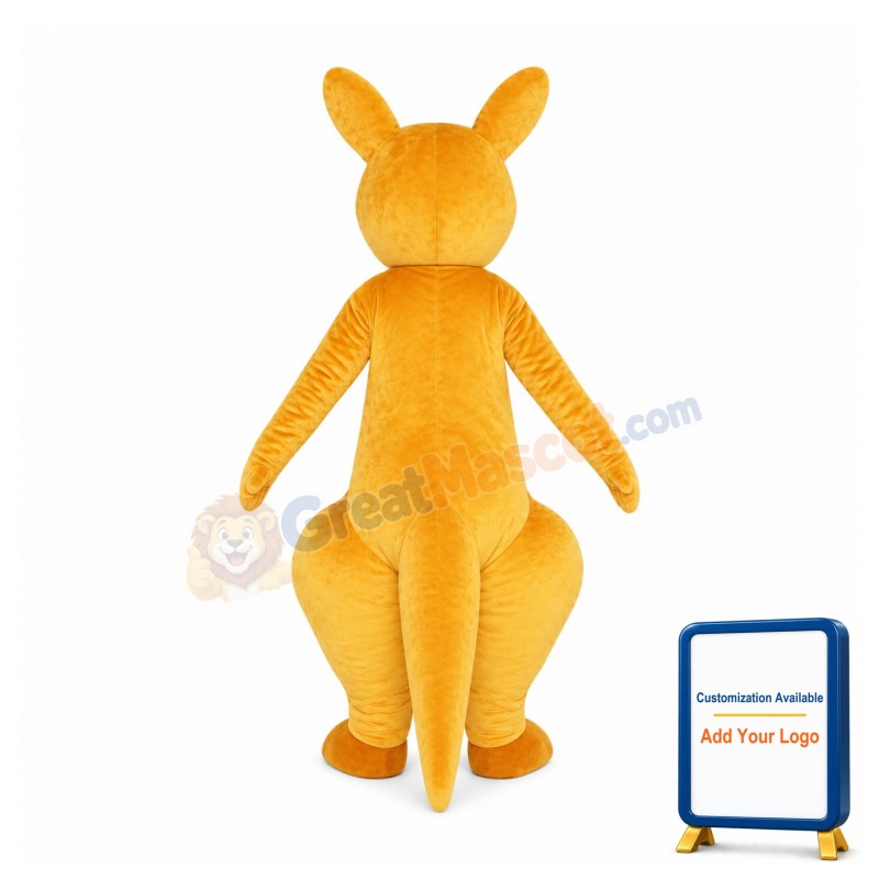 Cute Kangaroo Adult Mascot Costume