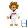 Judo Dress Lion Mascot Costume