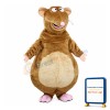Funny Brown Mouse Mascot Costume