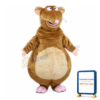 Funny Brown Mouse Mascot Costume