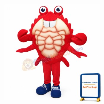 Realistic Crab Mascot Costume