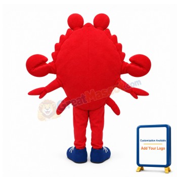 Realistic Crab Mascot Costume