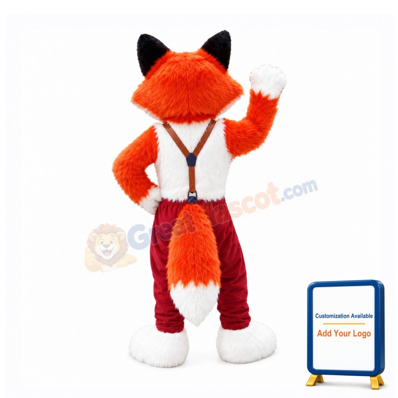 Halloween Fox Mascot Costume